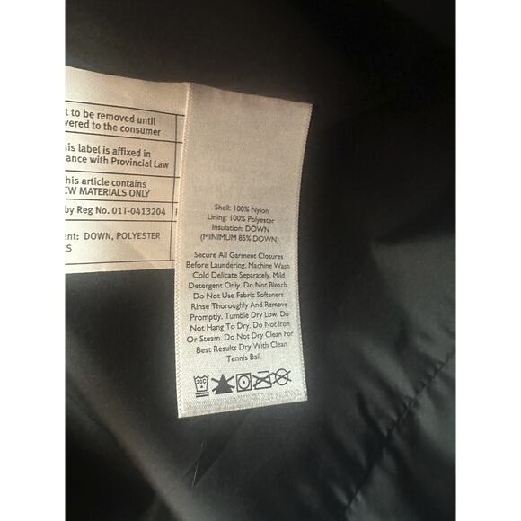 Eddie Bauer Down Puffer Vest Full Zip Quilted EB700 Blue Men's Size Small - Picture 7 of 11